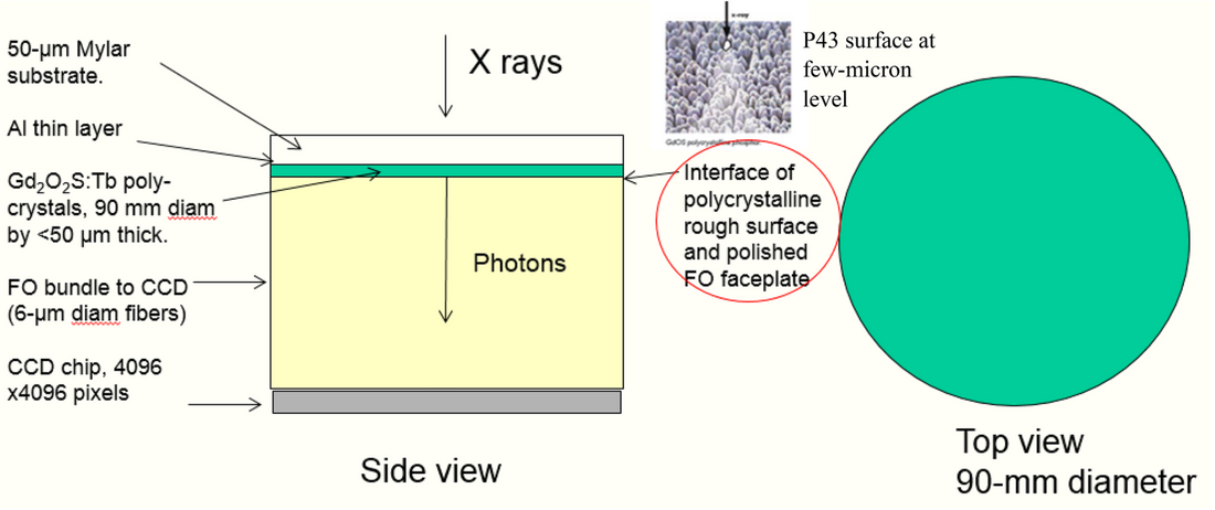 First point-spread function and x-ray phase-contrast imaging results with an 88-mm diameter single crystal