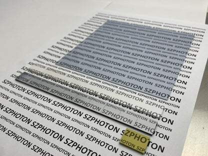 방사선 경화 광섬유 플레이트(rhFOP) 